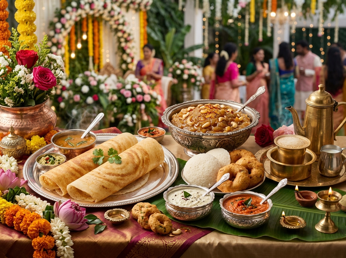 Engagement Catering Services and Breakfast Spread